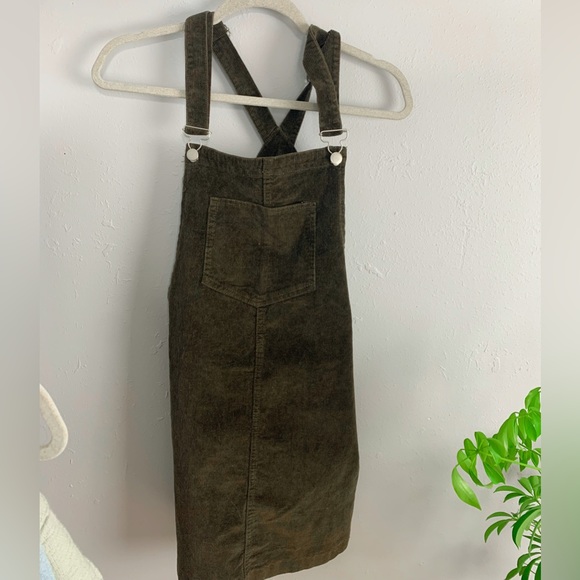 Altar’d State //  dark brown corduroy dress - Picture 7 of 10